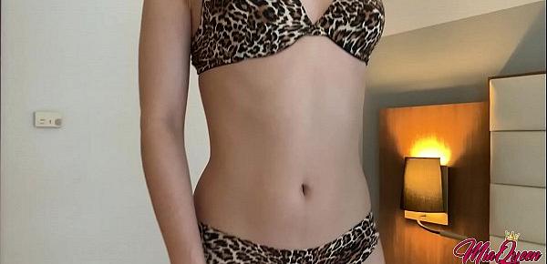 He came inside my super tight pussy - Mia Queen Amateur Sex